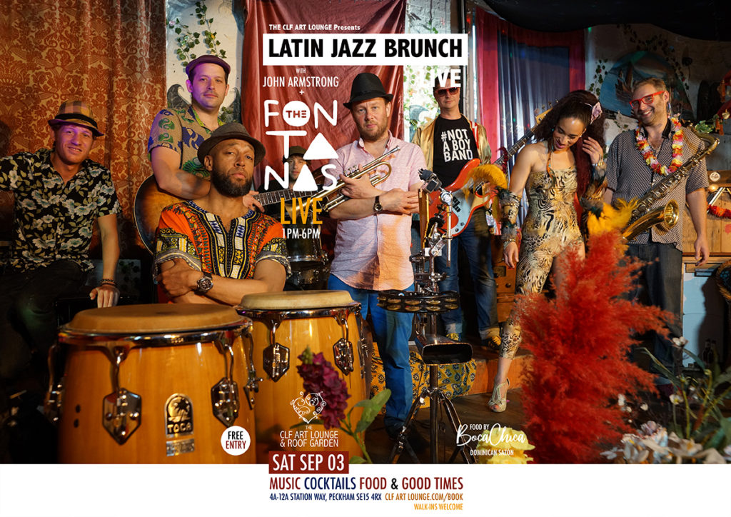 Latin Brunch Live with The Fontanas (Live) + DJ John Armstrong, Free Entry
