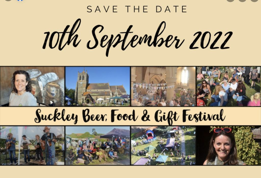 Suckley BFG (Beer Food and Gifts Festival of local produce and talent), Sat Sept 10th 3pm Suckley Church