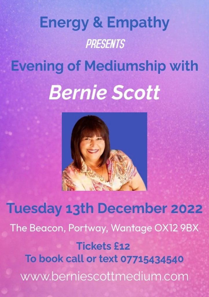 Evening of Mediumship with Bernie Scott