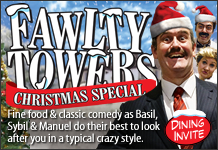Fawlty Towers Chrismas Comedy Dinner Show 06/12/2022