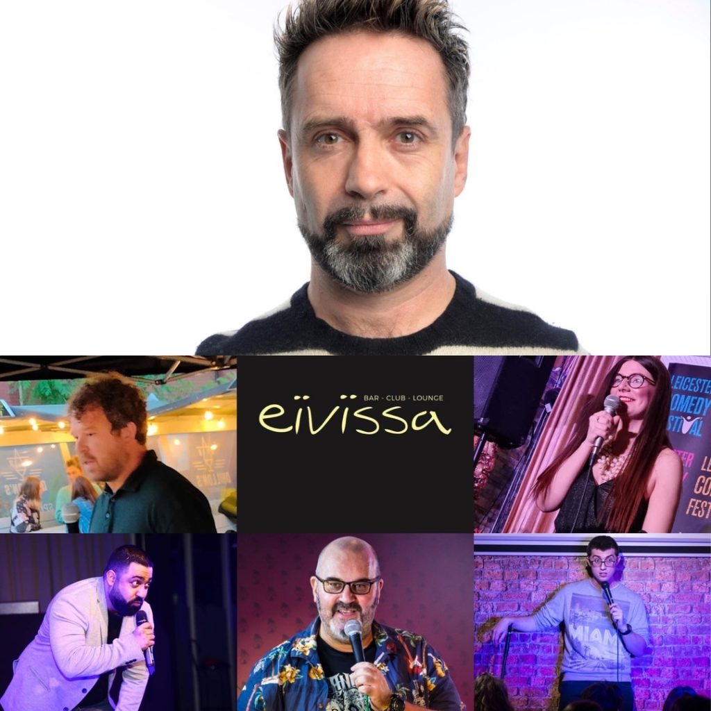 Comedy and Cocktails at Eivissa Hinckley, Leics Ticket Includes a free cocktail! Line-up : Phil Nichol