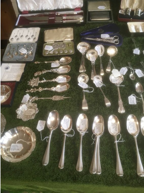 Antique and Collectors Fair at Victory Hall, Mobberley Sunday 14th May
