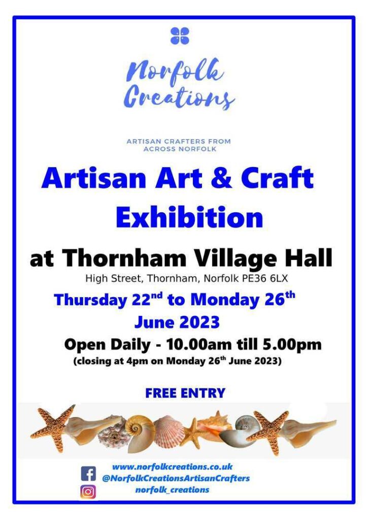 Norfolk Creations Arts and Crafts Exhibition