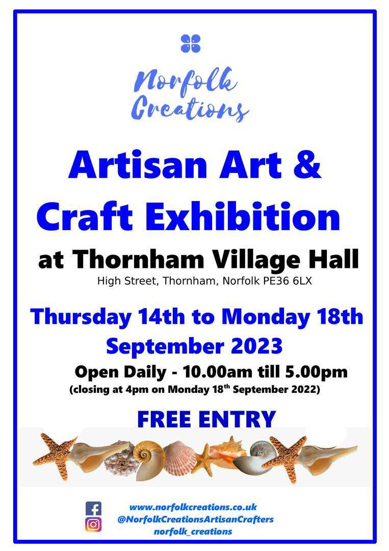 Norfolk Creations Art and Craft Exhibition