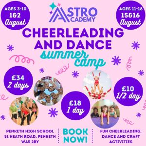 Astro Academy - Cheerleading and Dance Summer Camp